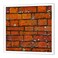 3dRose Brick Wall Pattern 10x10 Iron on Heat Transfer for White Material