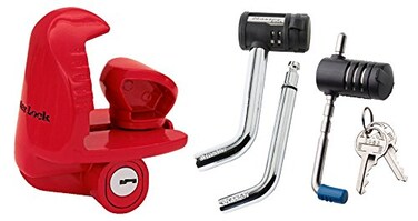 Master Lock 3895DAT Coupler Lock and Receiver Lock Coupler Latch, 1 Pack
