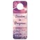 GRAPHICSMORE Session in Progress Please Do Not Disturb Plastic Door Knob, Pink Sunset