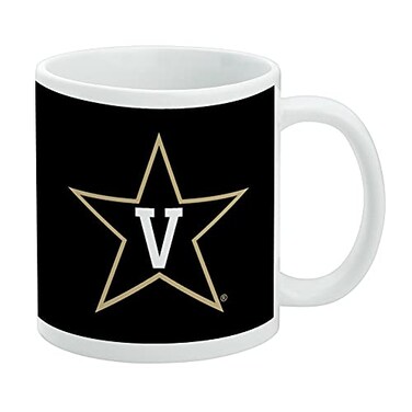 GRAPHICSMORE Vanderbilt University Logo Ceramic Coffee Mug Gift Mugs for, 11oz, White