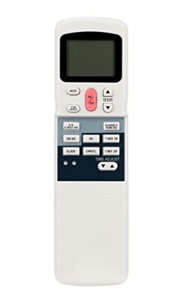 AULCMEET R11HG/E R11CG/E Replace AC Remote Control Compatible with Midea TECO A/C