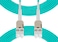 FibergagaUniboot OM4 LC to LC Fiber Patch Cable Multimode, 0.2M(7 inch