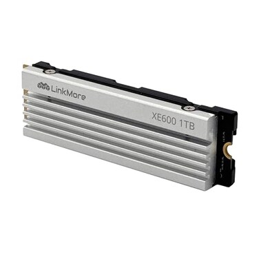 LinkMore XE600 1TB PCIe 4.0 M.2 SSD with Heatsink for PS5, 7200MB/s Read