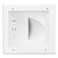DATA COMM Electronics Media Wall Plate with 15 A/125 V Duplex Receptacle