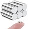 SMARTAKE 45 Pcs Refrigerator Magnets, 6x2mm Small Fridge Magnets, Silver