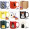 Maxdot 8 Pcs Halloween Ceramic Coffee Mugs Set 12 oz with Handle, Bright