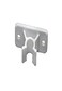 RV Designer E242-2" RV Entry Door Holder Plastic Clip Only,White, 2 Pack