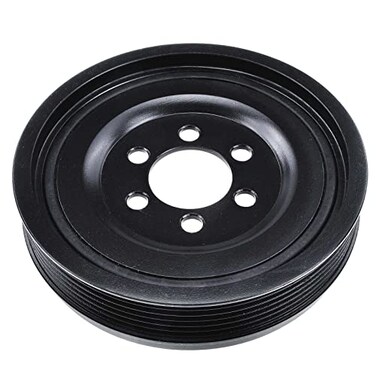 A-Premium Engine Harmonic Balancer Crankshaft Pulley Compatible with BMW