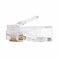 CableWholesale Cat6 RJ45 Crimp Connectors for Solid and Stranded Cable, 8P8C, 100 Pieces