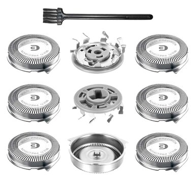 RF RollingFit SH30 Replacement Heads for Philips Norelco Shaver Series 1000, 2000, 3000