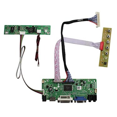 VSDISPLAY VGA DVI Controller Board for 21.5" 23.8" 1920x1080 30Pin Screen