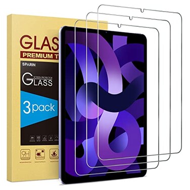 SPARIN 3 Pack Screen Protector for iPad Air 5th /4th Generation 10.9 Inch