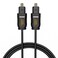 CableCreation Toslink Digital Optical Audio Fiber Optic Cable, 10FT, Thin