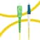 FLYPROFiber- SC/APC to SC/APC OS2 Single Mode Fiber Optic Cable, 30M/98ft