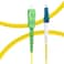 FLYPROFiber- SC/APC to SC/APC OS2 Single Mode Fiber Optic Cable, 30M/98ft