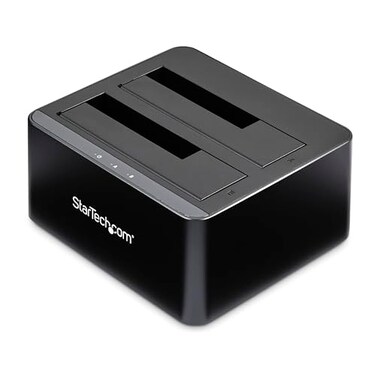 StarTech Dual-Bay USB 3.0 2.5/3.5in SATA HDD/SSD Dock, 5Gbps (SDOCK2U33V