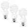 SLEEKLIGHTING E26 Standard Screw Base 23W Spiral CFL Light Bulb Cool White