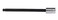 Proto Stanley J4906BD 3/8" Drive Ball End Extra Long Hex Bit Socket, 3/16
