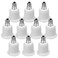 JACKYLED 10-Pack E12 to E26 Adapter,E26 E27 Converter Light Socket Adapter