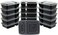 Simple Houseware 32 Pack 28-oz 2-Compartment Meal Prep Container, BPA-Free