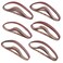 WORKPRO 24-Pack 1/2 x 18 Inch Sanding Belts, Aluminum Oxide Abrasive Belts
