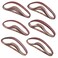 WORKPRO 24-Pack 1/2 x 18 Inch Sanding Belts, Aluminum Oxide Abrasive Belts