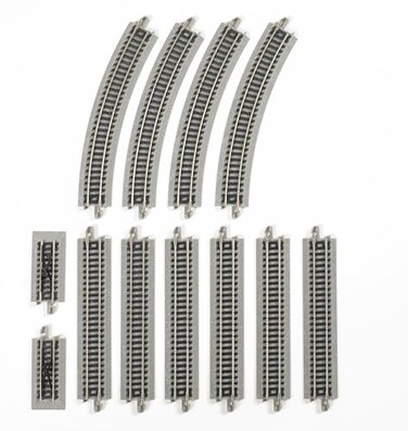 Bachmann Trains E-Z Track Auto-Reversing System NS Rail - Roadbed HO Scale