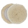 Dura-Gold 8" 100% Wool HookLoop Grip Buffing Pad for Compound Cutting