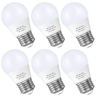 GOSCHE E26 A15 LED Appliance Bulbs, 60W Equivalent, 5000K Daylight, 6 Pack