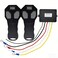 Riyitauto Wireless Winch Remote,12V 100ft,Waterproof,2 Big Remotes for Car