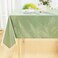Smiry Rectangle Table Cloth 60"x102", Waterproof Wipeable Vinyl Tablecloth