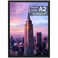 Golden State Art A2 Black Picture Frame,Solid Wood,Display 16.5x23.4 Photo