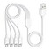 Herfair Micro USB Cable, Micro USB Splitter, Micro USB ChargerData Cable 1.64ft