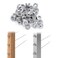 Muzata 30 Pack Cable Railing Hardware Angle Washer for 25&deg;-35&deg; Stairs CR60
