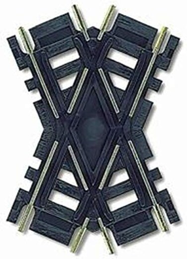 Atlas Code 100 Nickel Silver 60 degree Custom-Line Crossing HO Scale Trains