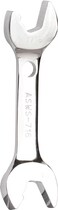 Jonard Tools ASWS-716, Stubby Double Ended Speed Wrench, Angled Head, 7/16