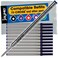 Jaymo Replacement for Cross Selectip 8521 - Gel Rolling Ball Pen Refill - 12 Blue