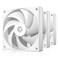 ID-COOLING AF-125-W Trio 120mm Case Fan for CPU Cooler/Computer Case,3 Pack