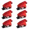 Antrader Plastic 12mm Mount Dia. Dustproof Safety Toggle Switch Covers 6Pcs