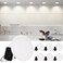 TORCHSTAR 6-Pack 8 Inch Ultra-Thin LED Recessed Ceiling Light, 4000K, CRI90