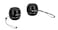 Rockville RPB3-BLACK Pair Handheld Portable Bluetooth Speaker, 5W, Wireless