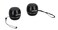Rockville RPB3-BLACK Pair Handheld Portable Bluetooth Speaker, 5W, Wireless