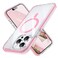 MILPROX Compatible with iPhone 15 Pro Case - Compatible with MagSafe - Pink