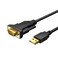 CableCreation USB to RS232 Adapter with PL2303 Chipset, 6.6 Feet/ 2M, Black