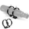 Astromania Adjustable Guide Scope Ring Set with Plate 90 mm Inside Diameter
