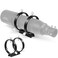 Astromania Adjustable Guide Scope Ring Set with Plate 90 mm Inside Diameter