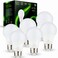 KOR 6-Pack A19 LED Light Bulbs, 100W Equivalent, 2700K Warm White, E26 Base