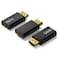 Conable 3 Pack 4K DisplayPort to HDMI Adapter, Uni Directional DP to HDMI Connector