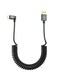CableCreation Coiled USB A to C 60W Fast Charging Cable Max 5FT for CarPlay