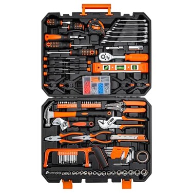 CARTMAN 238-Piece Auto Repair Tool Set, Socket Wrench Kit With Storage Case